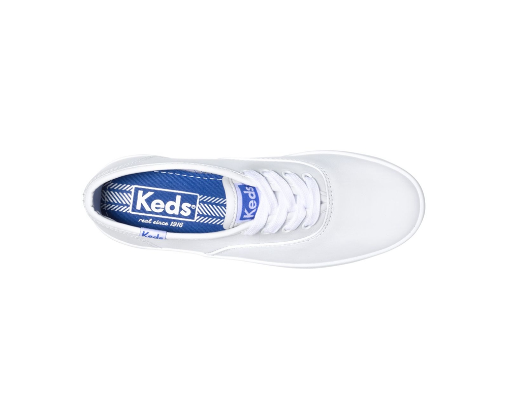 Basket Keds Enfant Blanche - Champion Cvo - 241-EARFTB